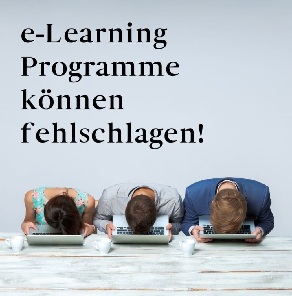 6 Gründe warum e-Learning-Programme scheitern können 3