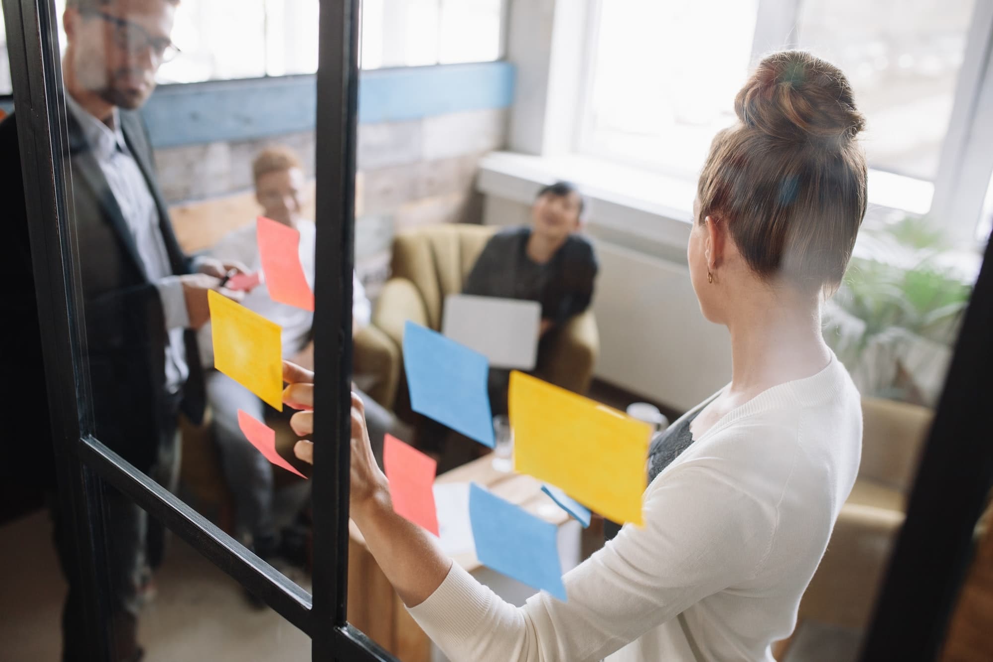 Business people having a meeting in office