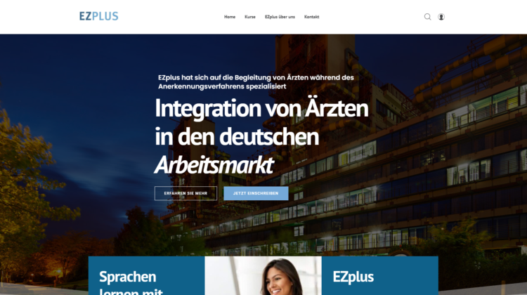 EZplus -Integration von Ärzten in den deutschen Arbeitsmarkt 1